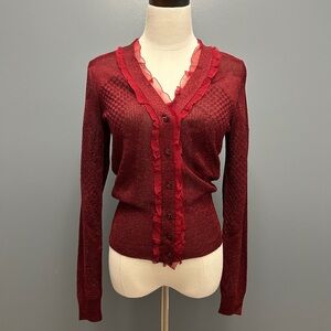 Fuzzi Metallic Sweater